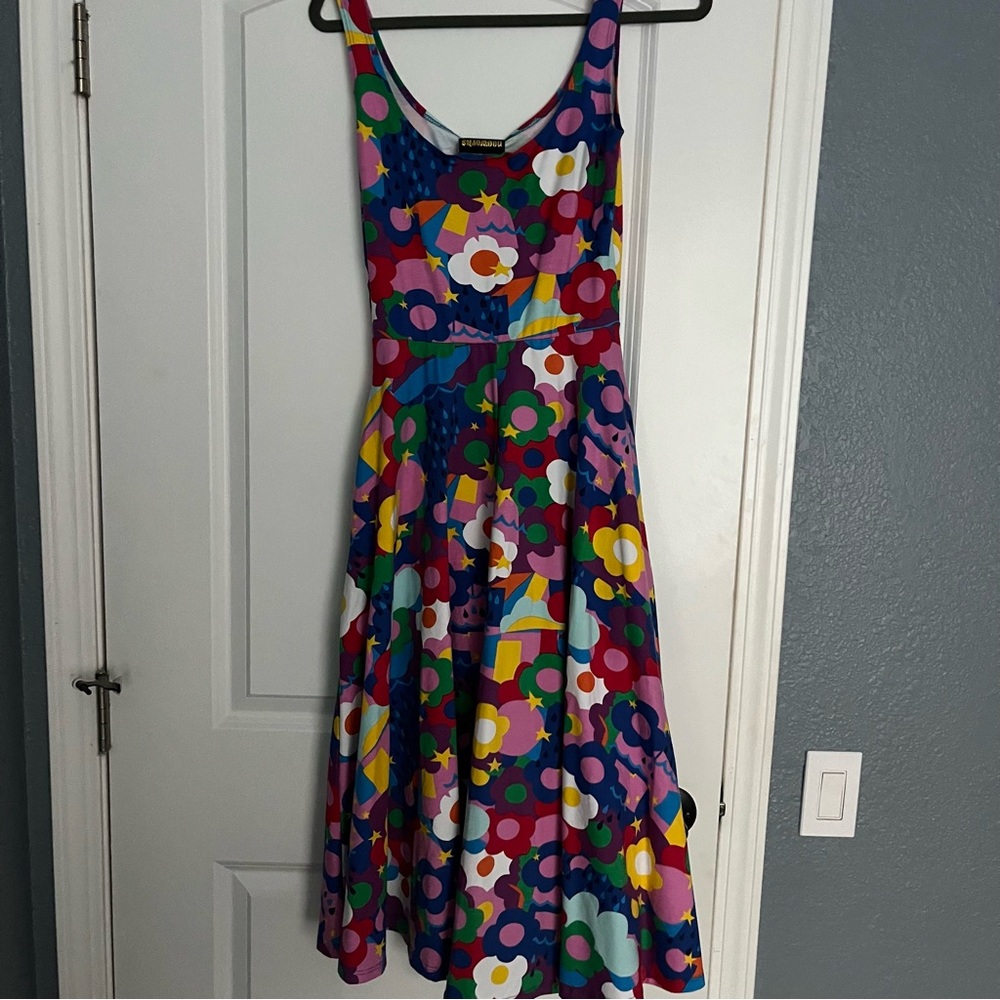 NWT Nooworks Vacation midi in Summer Daze - Picture 4 of 5